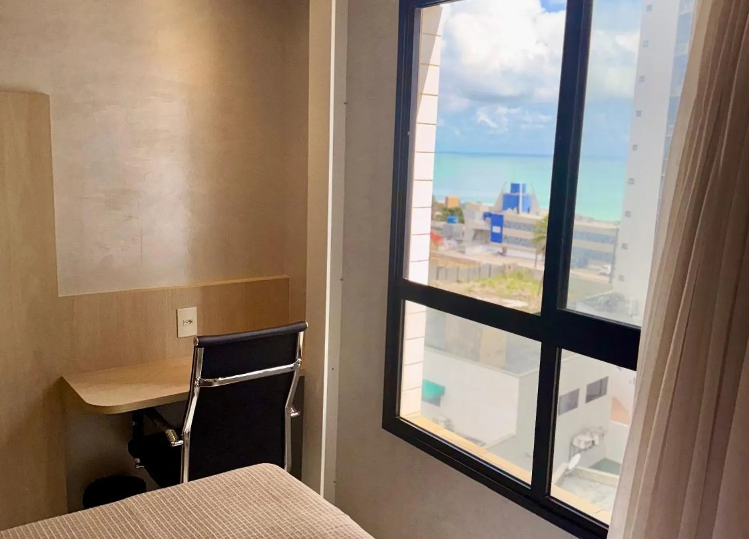 公寓 Flat Em Ponta Nega Com Vista Para O Mar 纳塔耳